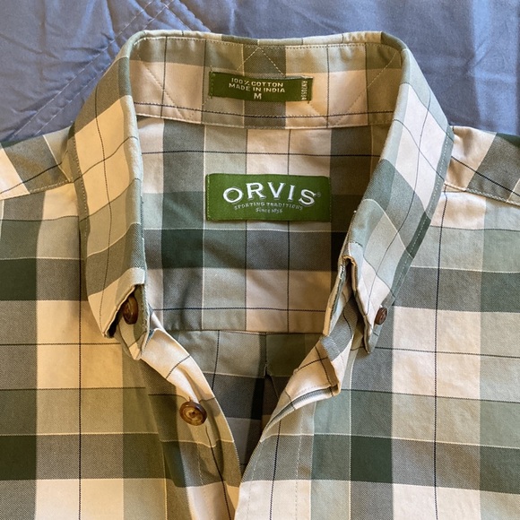 ORVIS Sporting Traditions 100% Cotton Shirt - Picture 9 of 9